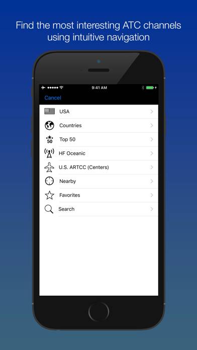 LiveATC Air Radio App-Screenshot #1