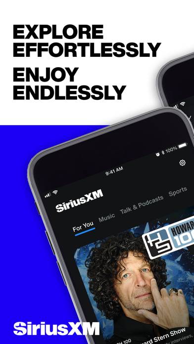 SiriusXM: Music, Sports & News App screenshot #1