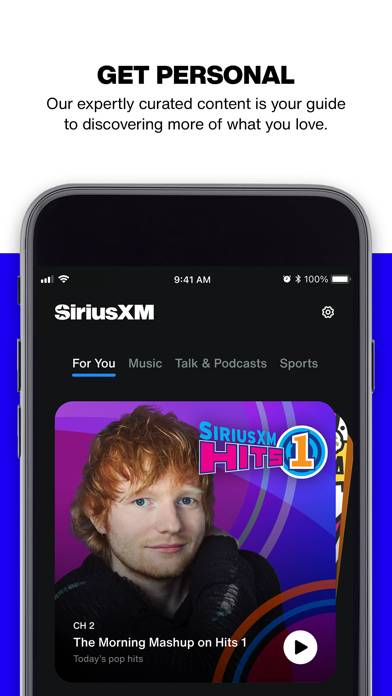 SiriusXM: Music, Sports & News App screenshot #3