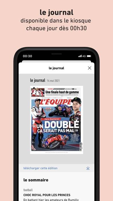 L’EQUIPE, sports en direct Capture d'écran de l'application #6