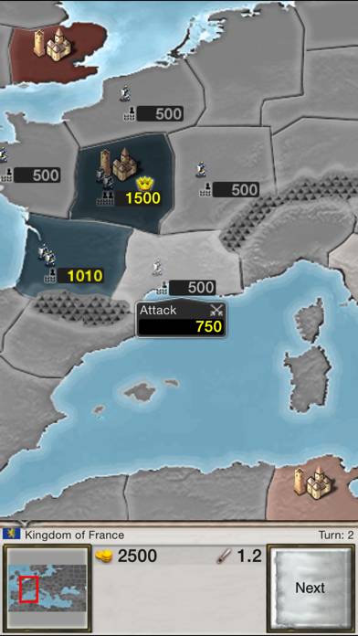Age of Conquest: Europe Schermata dell'app #1