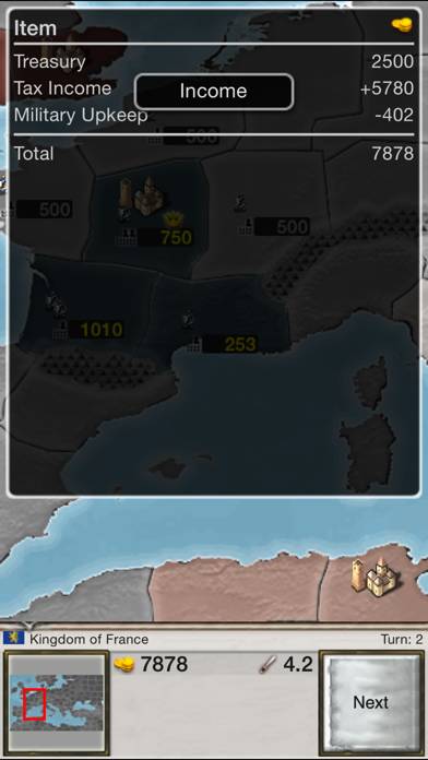 Age of Conquest: Europe Schermata dell'app #4