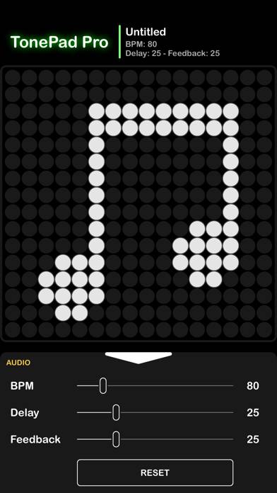 TonePad Pro App-Screenshot