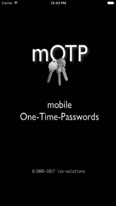 MOTP App-Screenshot #1