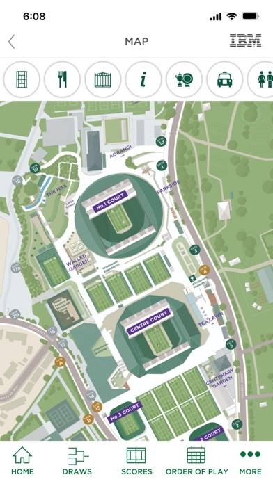 Wimbledon 2024 Schermata dell'app #4