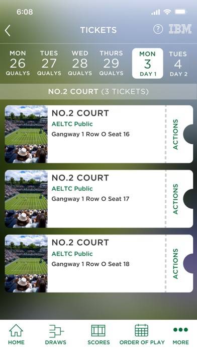 Wimbledon 2024 App skärmdump #5