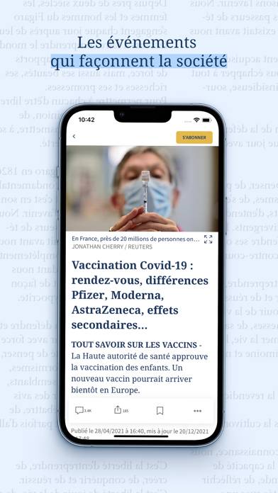 Le Figaro : Actualités et Info Capture d'écran de l'application #2