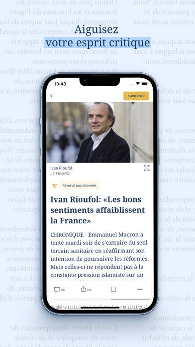 Le Figaro : Actualités et Info Captura de pantalla de la aplicación #3