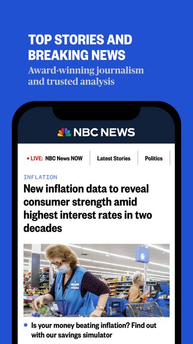 NBC News: Breaking & US News App skärmdump #1