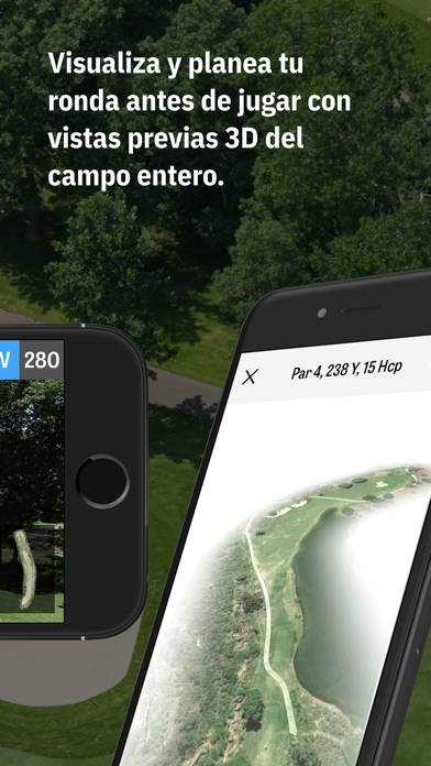 Golfshot Plus Uygulama ekran görüntüsü #3