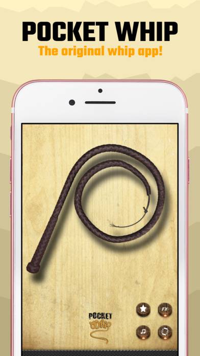 Pocket Whip: Original Whip App Capture d'écran de l'application #1