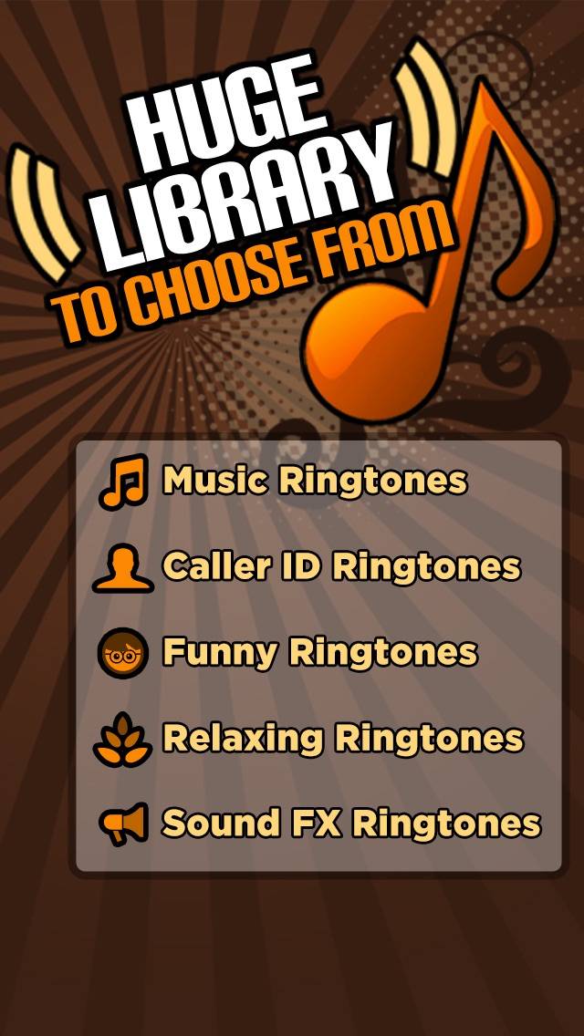 1500 Ringtones Unlimited Captura de pantalla de la aplicación #4