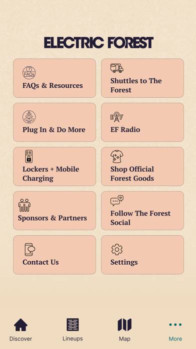Electric Forest Festival App screenshot #3