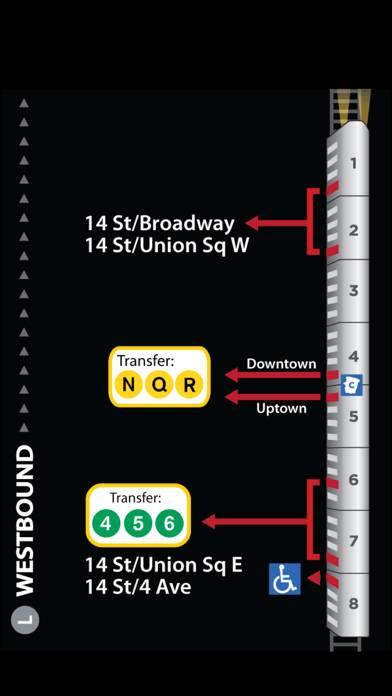 Exit Strategy NYC Subway Map App screenshot #3