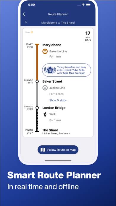 Tube Map App-Screenshot #3