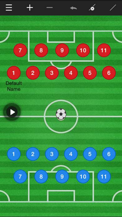Soccer coach clipboard App screenshot #1
