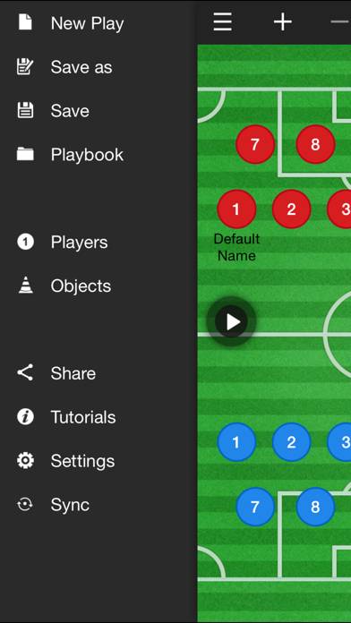 Soccer coach clipboard Captura de pantalla de la aplicación #2