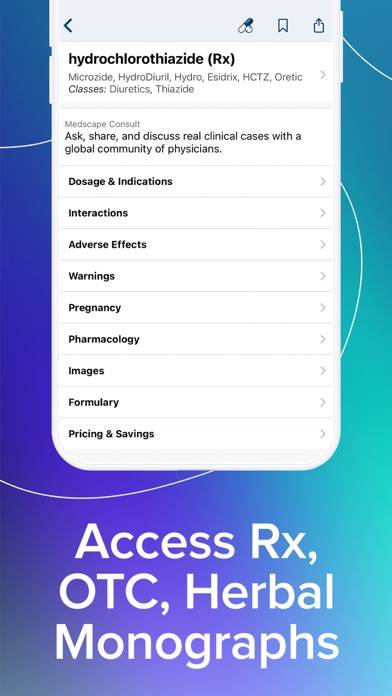 Medscape Uygulama ekran görüntüsü #2