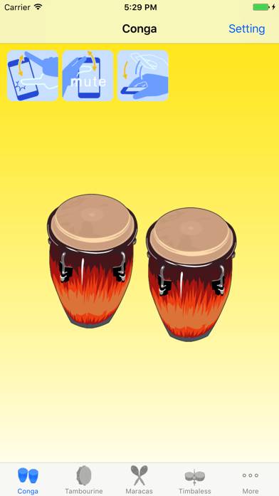 Percussions screenshot