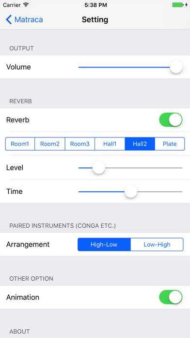 Percussions App screenshot