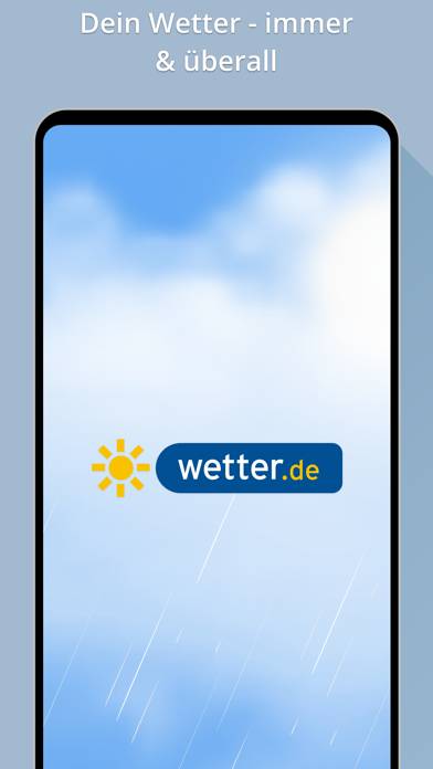 Wetter.de App-Screenshot #1