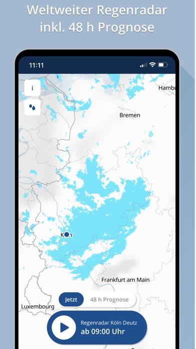 Wetter.de App-Screenshot #4