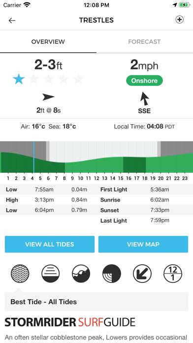 MSW Surf Forecast Schermata dell'app #2
