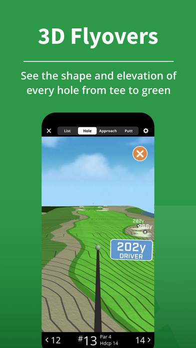 GolfLogix Golf GPS App plus Watch App screenshot #4