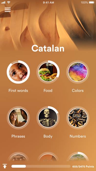 Learn Catalan Captura de pantalla de la aplicación #1