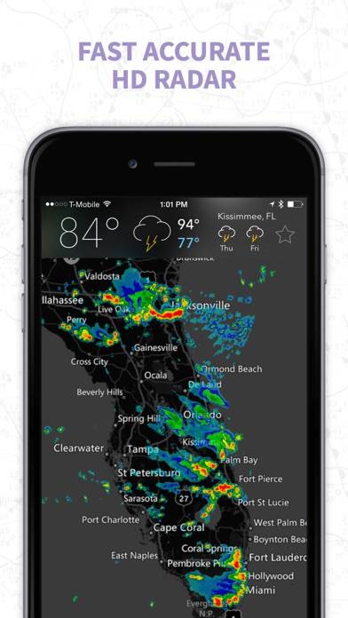 MyRadar Weather Radar App skärmdump #1