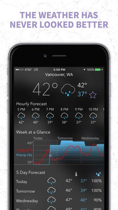 MyRadar Weather Radar Capture d'écran de l'application #3