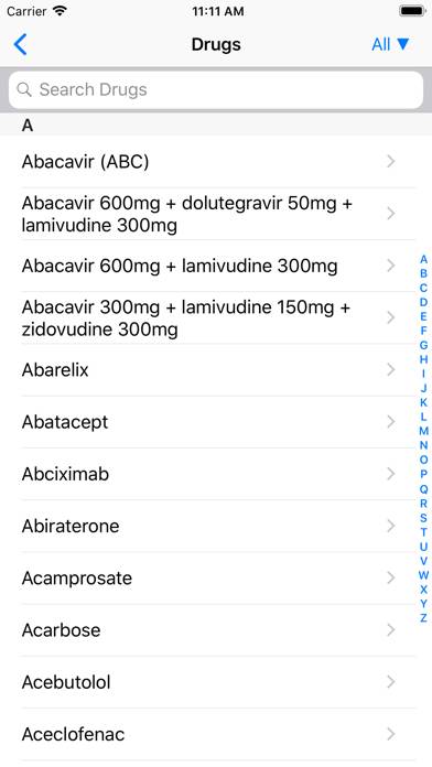 DrugDoses App-Screenshot #2