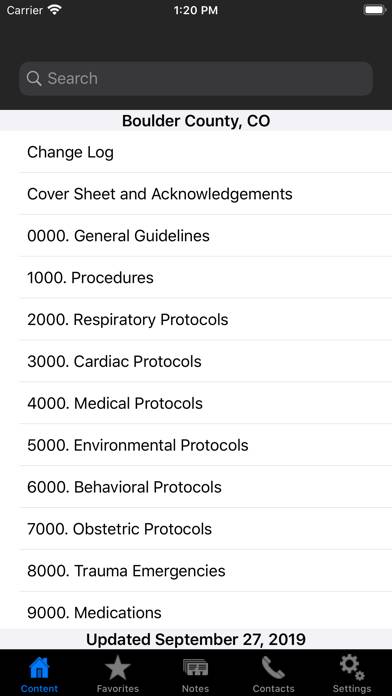 Paramedic Protocol Provider App screenshot #1