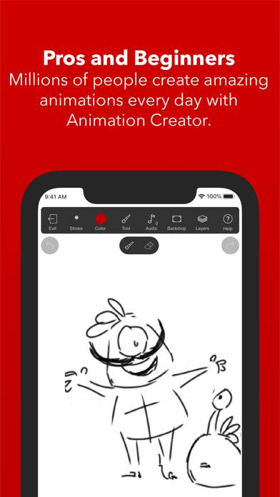 Animation Creator Captura de pantalla de la aplicación #1