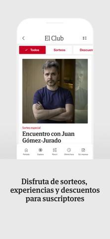 Hoy plus Captura de pantalla de la aplicación