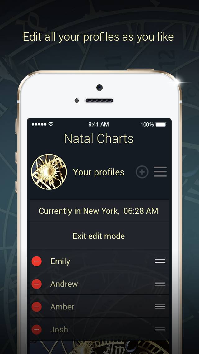 Natal Charts App screenshot #3