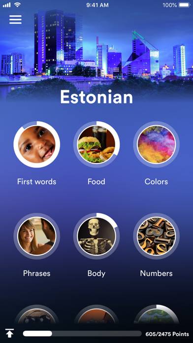 Learn Estonian App screenshot #1