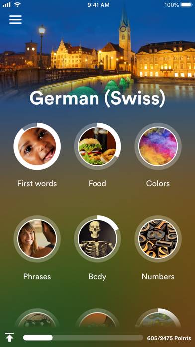 Learn Swiss German Schermata dell'app #1