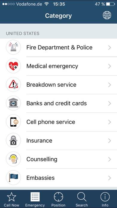 Emergency Call App-Screenshot #2