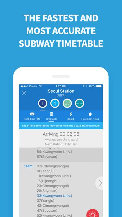 Subway Korea Скриншот приложения #4