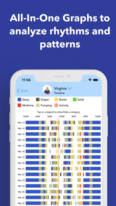 Baby Connect: Newborn Tracker Schermata dell'app #6