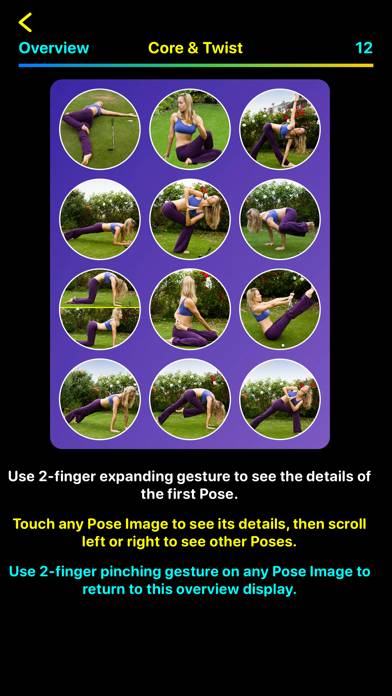 Golf Yoga App screenshot