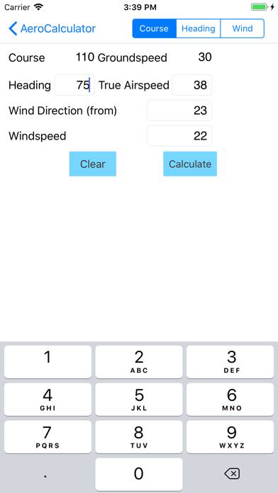 AeroCalculator Capture d'écran de l'application #4