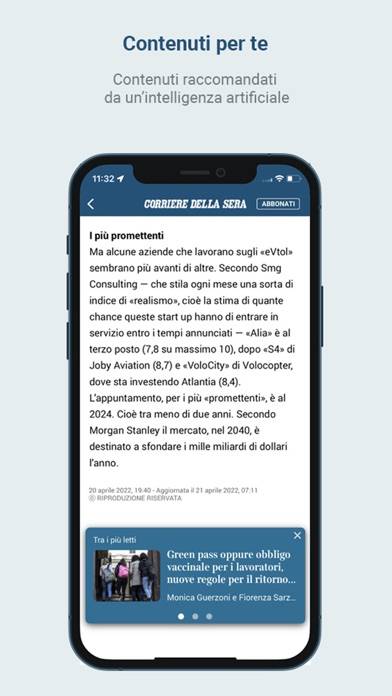 Corriere della Sera App screenshot #2