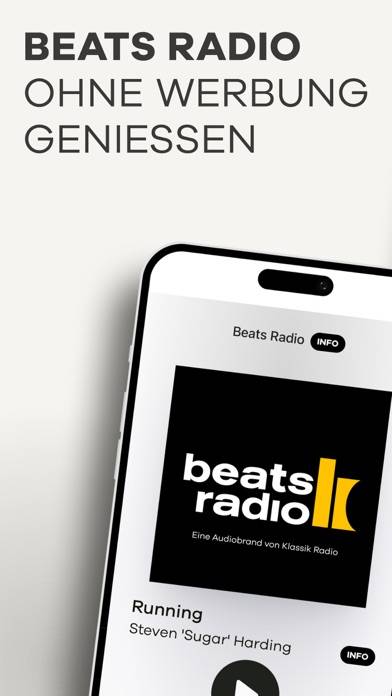 Beats Radio & Klassik Radio App-Screenshot