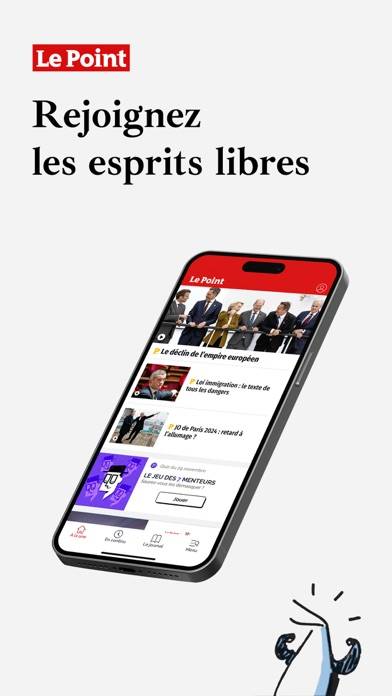 Le Point | Actualités & Info App screenshot #1