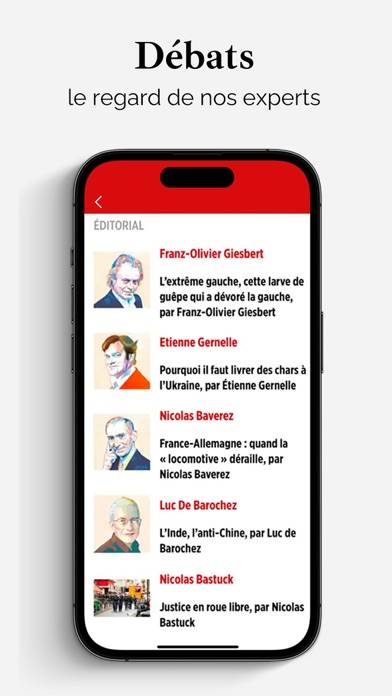 Le Point | Actualités & Info Capture d'écran de l'application #3