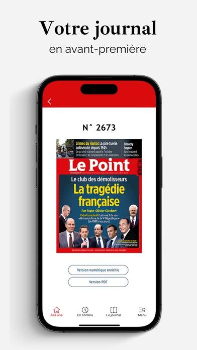 Le Point | Actualités & Info App screenshot #4