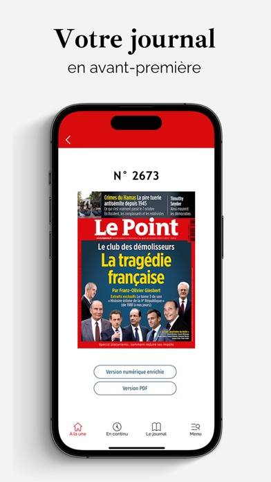 Le Point | Actualités & Info Capture d'écran de l'application #4