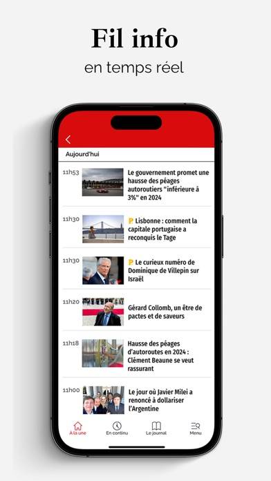 Le Point | Actualités & Info Capture d'écran de l'application #5